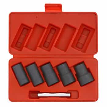 Spiral tip set 1/2 ", 5 pcs.