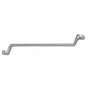 Double ring spanner, deeply bent 75 ° 8x9