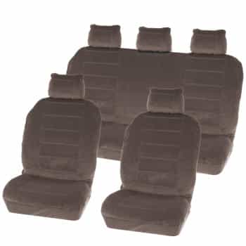 Seat cover set 9-piece 'Washington' gray