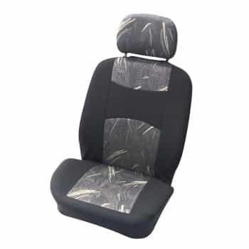 Seat cover set for 4-piece 'Classic' black / gray