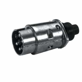 7-pole metal connector