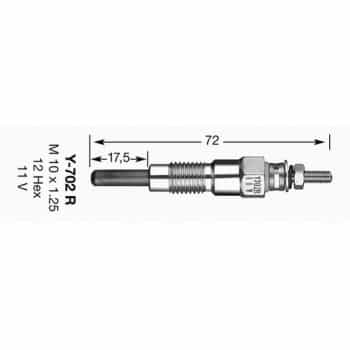 Glow Plug 1065 NGK