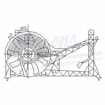 Fan, A/C condenser