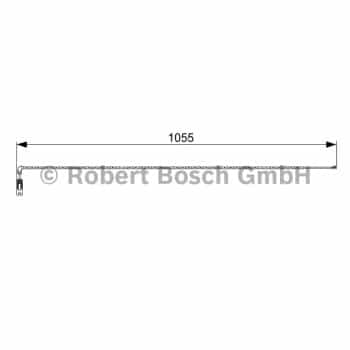 Warning Contact, brake pad wear 1.987.473.001 Bosch