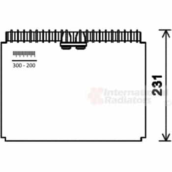 Evaporator, air conditioning