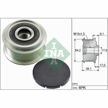 Alternator Freewheel Clutch 535010010 Ina