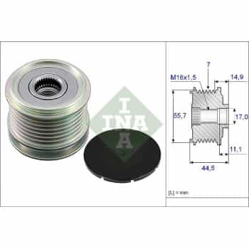 Alternator Freewheel Clutch 535004210 Ina