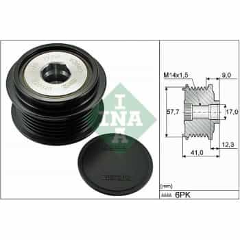 Alternator Freewheel Clutch 535031310 Ina