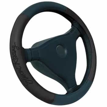 Simoni Racing Steering Wheel Cover Trophy 1 - 37-39cm - Black Eco-Leather