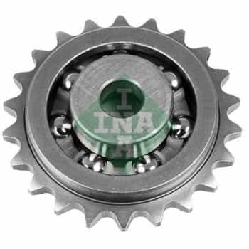 Gear, timing chain deflector