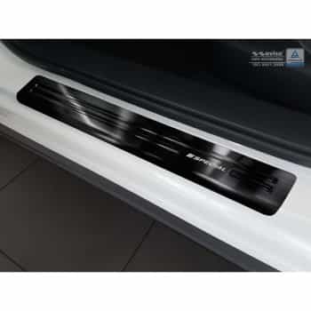 Black stainless steel door sills Mazda CX-5 2012-2017 4-piece