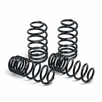 H & R Lowering Springs VW Golf VII 2WD 2012- 45mm / Seat Leon 5F Cupra 2014- 35mm to 1010kg VA-Last /