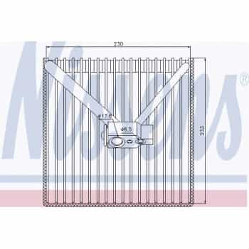 Evaporator, air conditioning