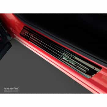 Stainless Steel Door Sill Black Honda CR-V (CW) 2018- 'Special Edition' - 4-piece