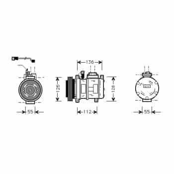 Compressor, air conditioning
