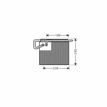AIR CONDITIONING EVAPORATOR