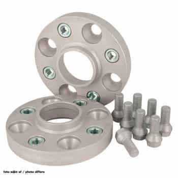 H&R DRA-System Wheel spacer set 80mm per axle - Pitch size 5x120 - Hub 65.0mm - Bolt size M14x1.5 - p