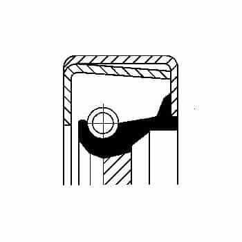 Shaft Seal, manual transmission