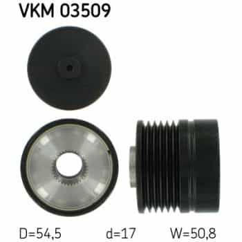 Alternator Freewheel Clutch VKM 03509 SKF
