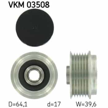 Alternator Freewheel Clutch VKM 03508 SKF