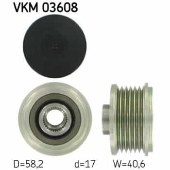 Alternator Freewheel Clutch VKM 03608 SKF