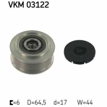Alternator Freewheel Clutch VKM 03122 SKF