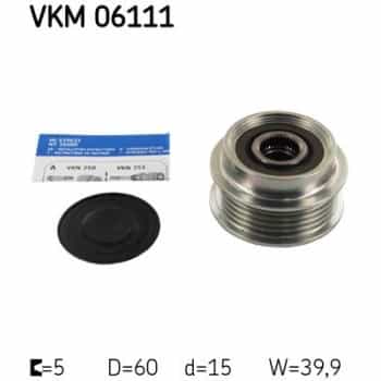 Alternator Freewheel Clutch VKM 06111 SKF