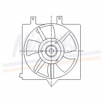 Fan, A/C condenser