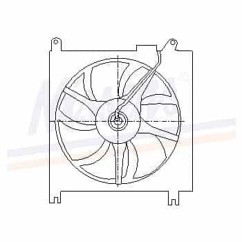 Fan, A/C condenser