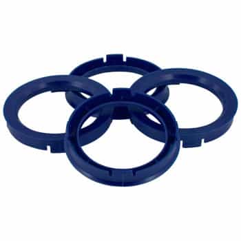 TPI Centering Rings 67.1->56.6mm Blue 4 pieces