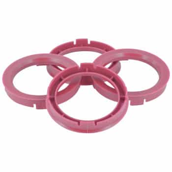TPI Centering Rings 74.1->64.1mm Pink 4 pieces