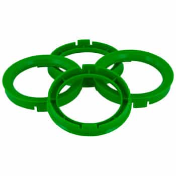 TPI ​Centering Rings 76.1->59.1mm Green 4 pieces