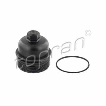 Cap, oil filter housing