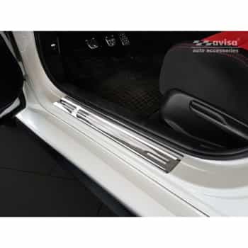 Stainless steel door sill suitable for Honda Civic X HB 5-door 2017- 'Sportline' - 4-piece
