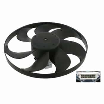 Fan, radiator 10279 FEBI