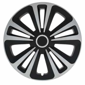Hubcaps Terra Ring Mix Silver / Black 16 Inch