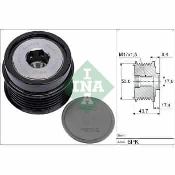 Alternator Freewheel Clutch 535028110 Ina