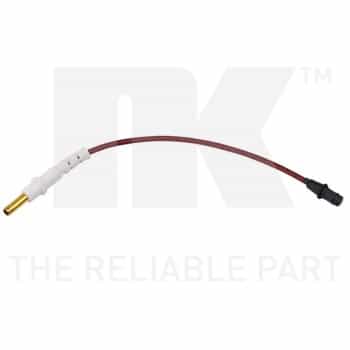 Warning Contact, brake pad wear