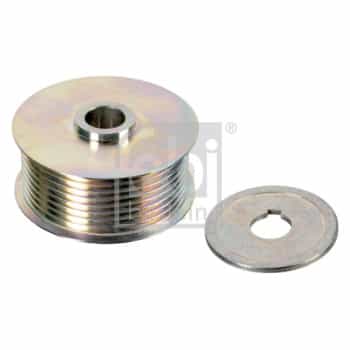 Belt pulley, alternator 174379 FEBI