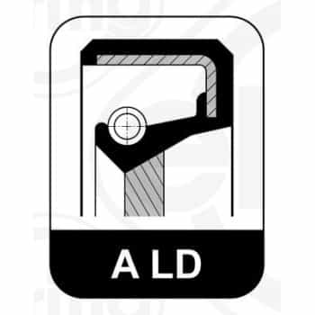 Shaft Seal, crankshaft 128.210 Elring