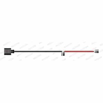 Warning contact, brake lining/pad wear