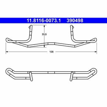 Spring, brake caliper