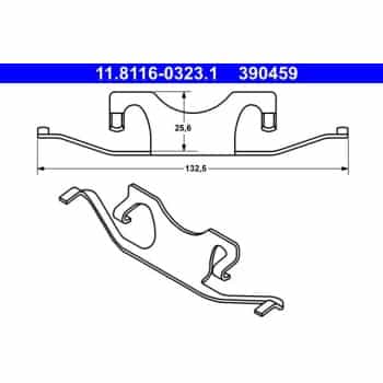 Spring, brake caliper