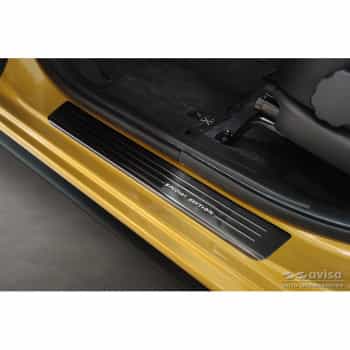 Black Stainless Steel Door Sill suitable for Mitsubishi Space Star Facelift 2020- - 'Special Edition' - 4-de