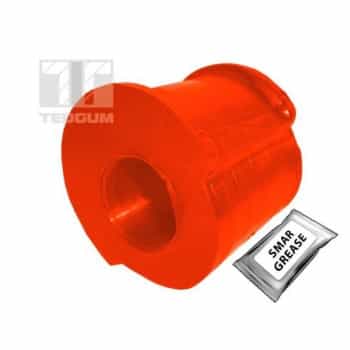 Stabilizer bearing on wishbone