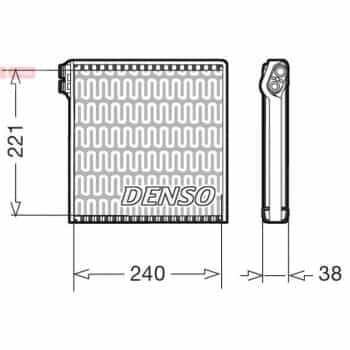 Evaporator, air conditioning