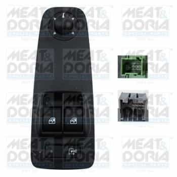 Switch, window regulator