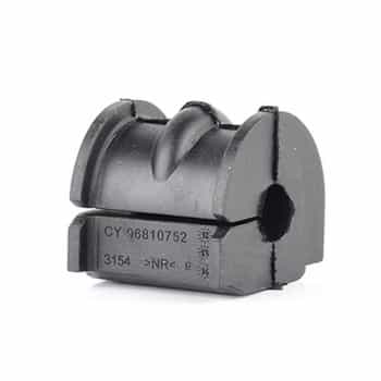 Stabilizer bearing on wishbone