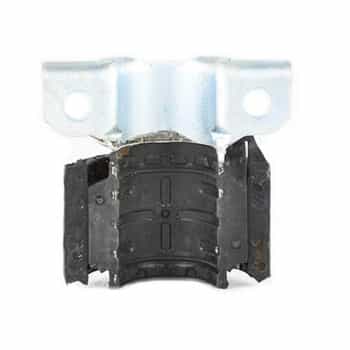 Stabilizer bearing on wishbone