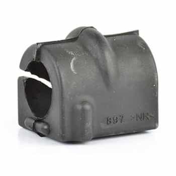 Stabilizer bearing on wishbone